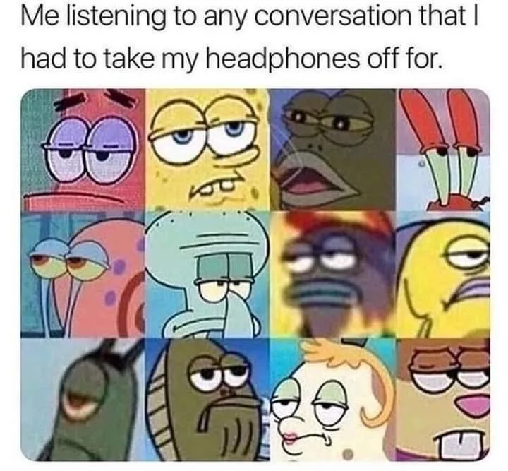 earphones meme