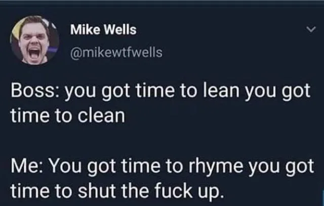 taking a break meme