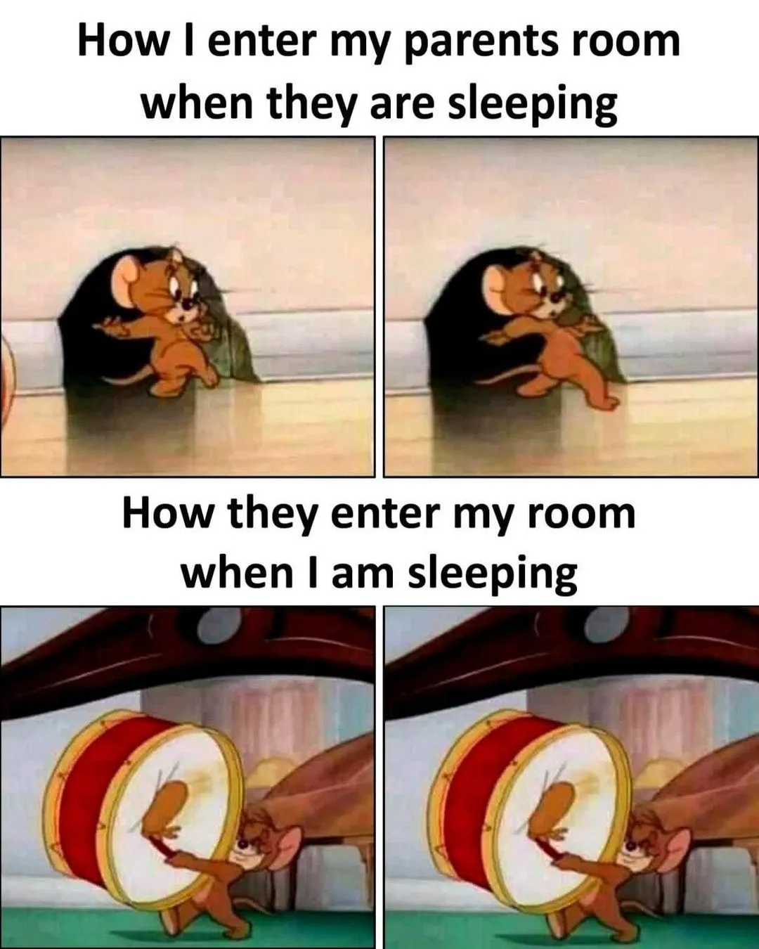 sleeping in meme