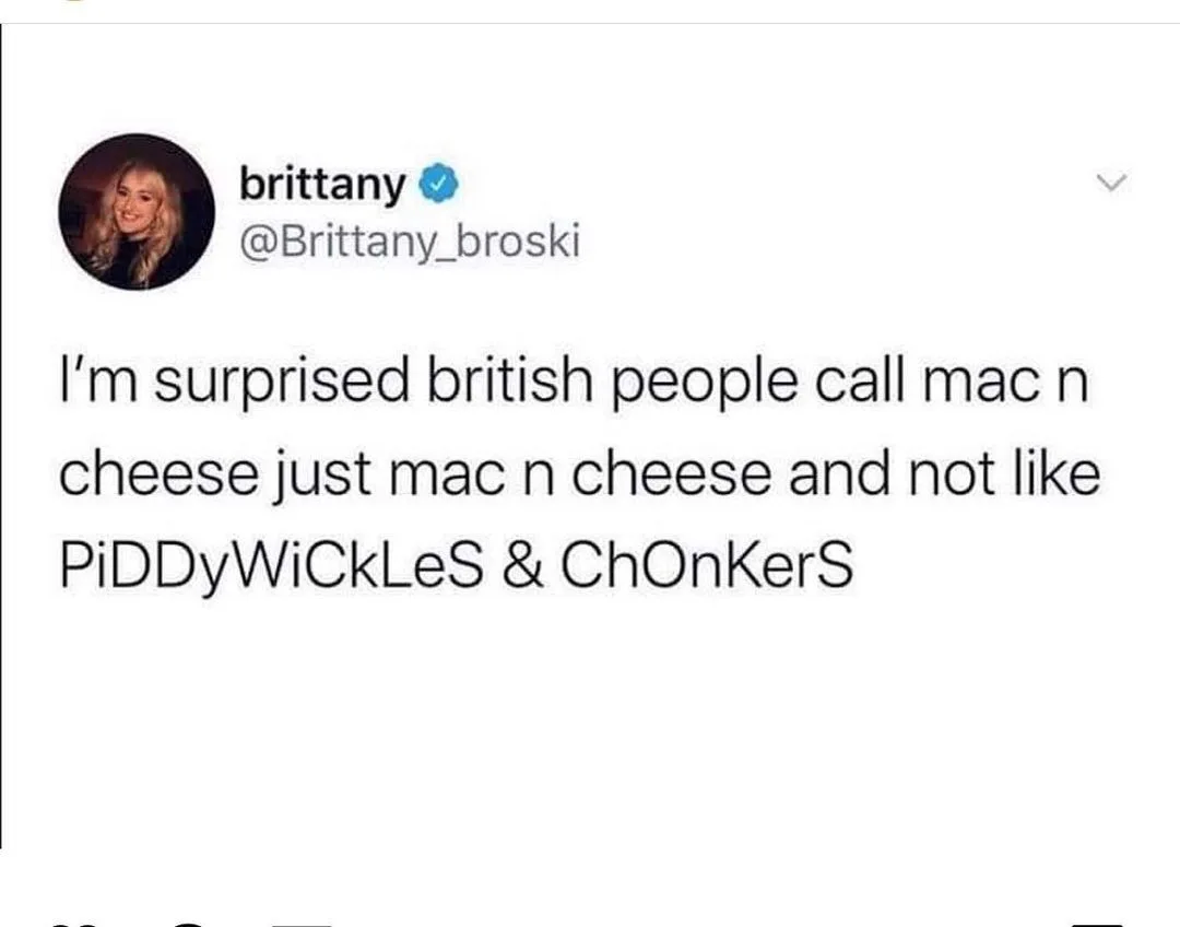 British cuisine meme