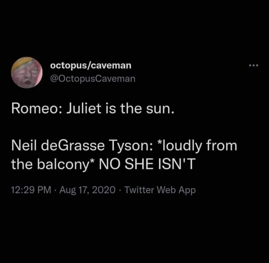 Neil deGrasse Tyson meme