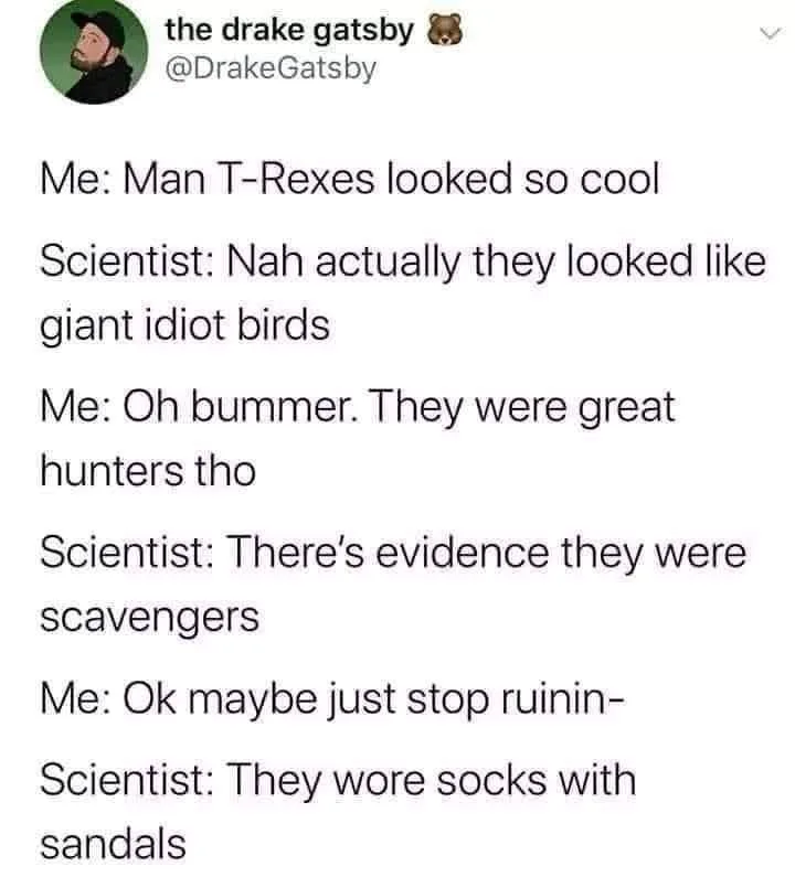 T-Rex meme
