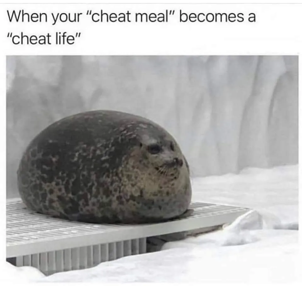 eating healthy meme