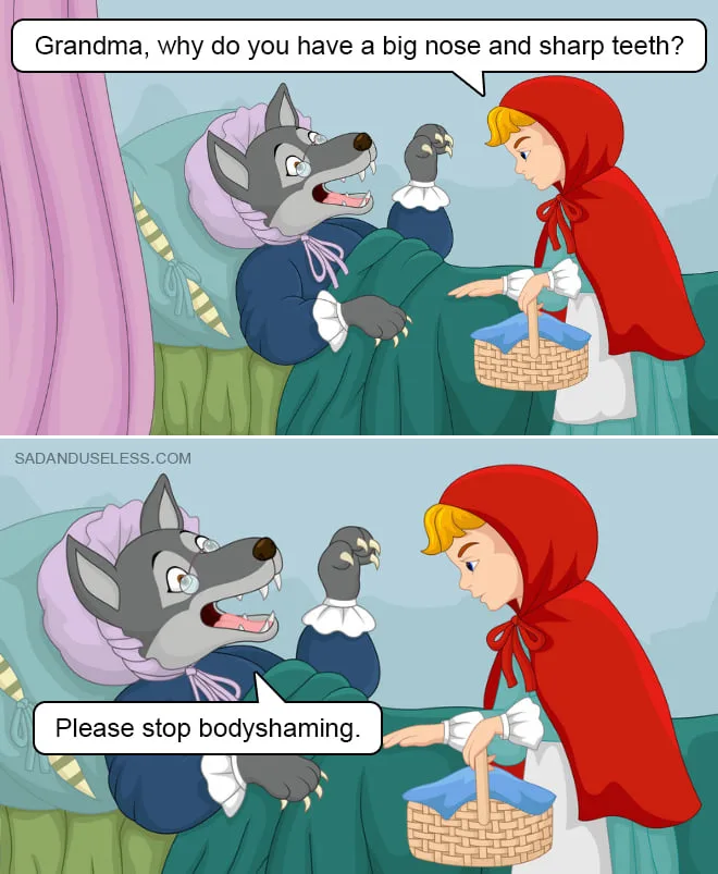 Little Red Riding Hood meme