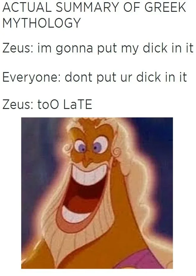 mythology meme