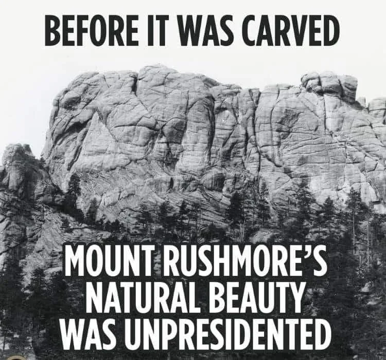 Mount Rushmore meme
