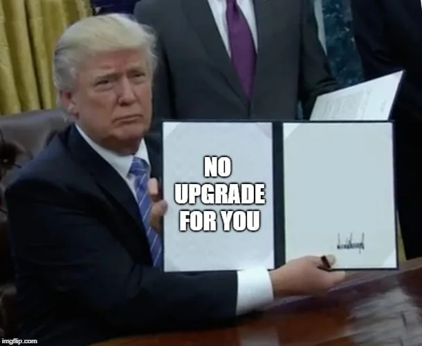 upgrade meme