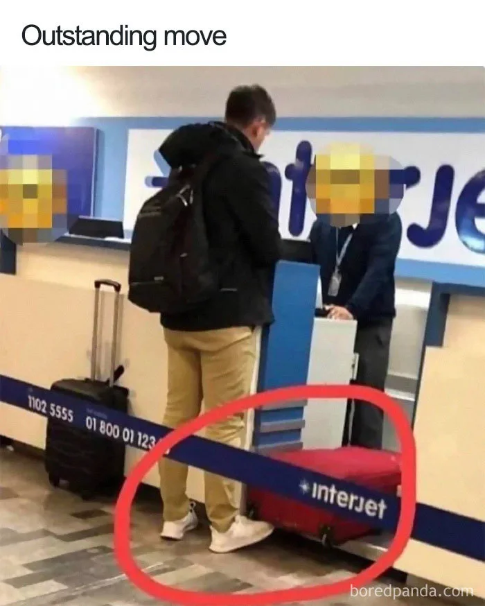 luggage meme