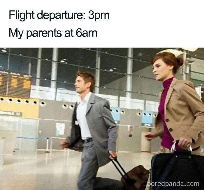 air travel meme