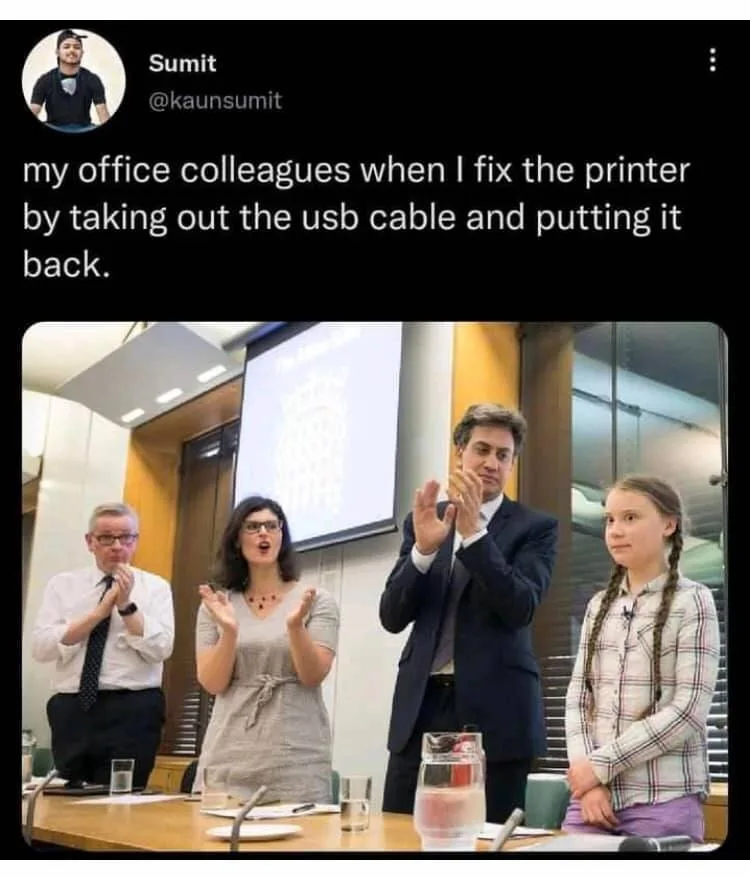 printer meme