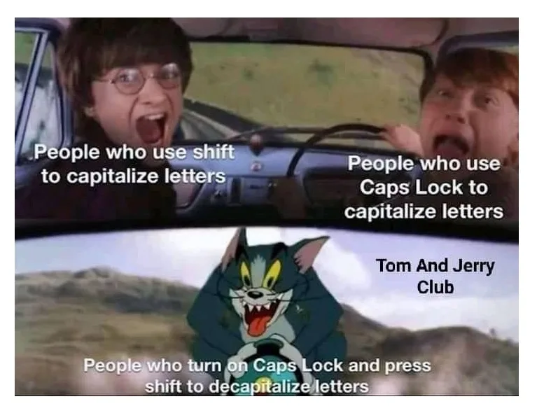 Caps Lock meme