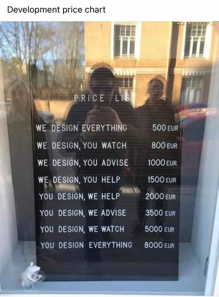 web development meme