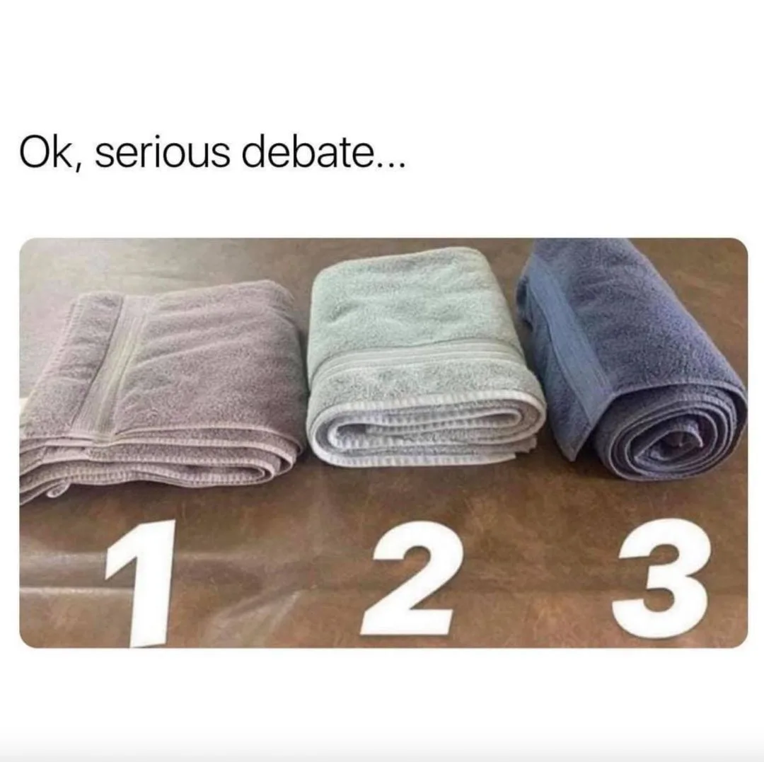 towel meme