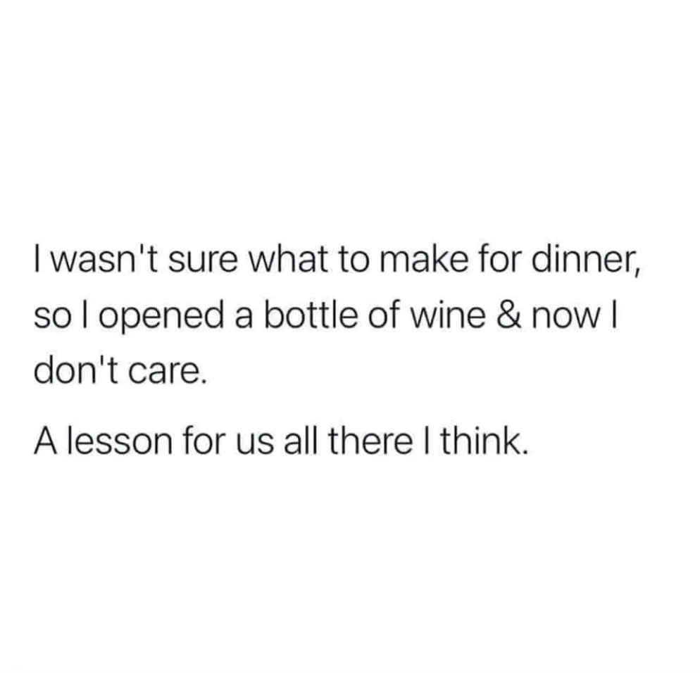 dinner meme