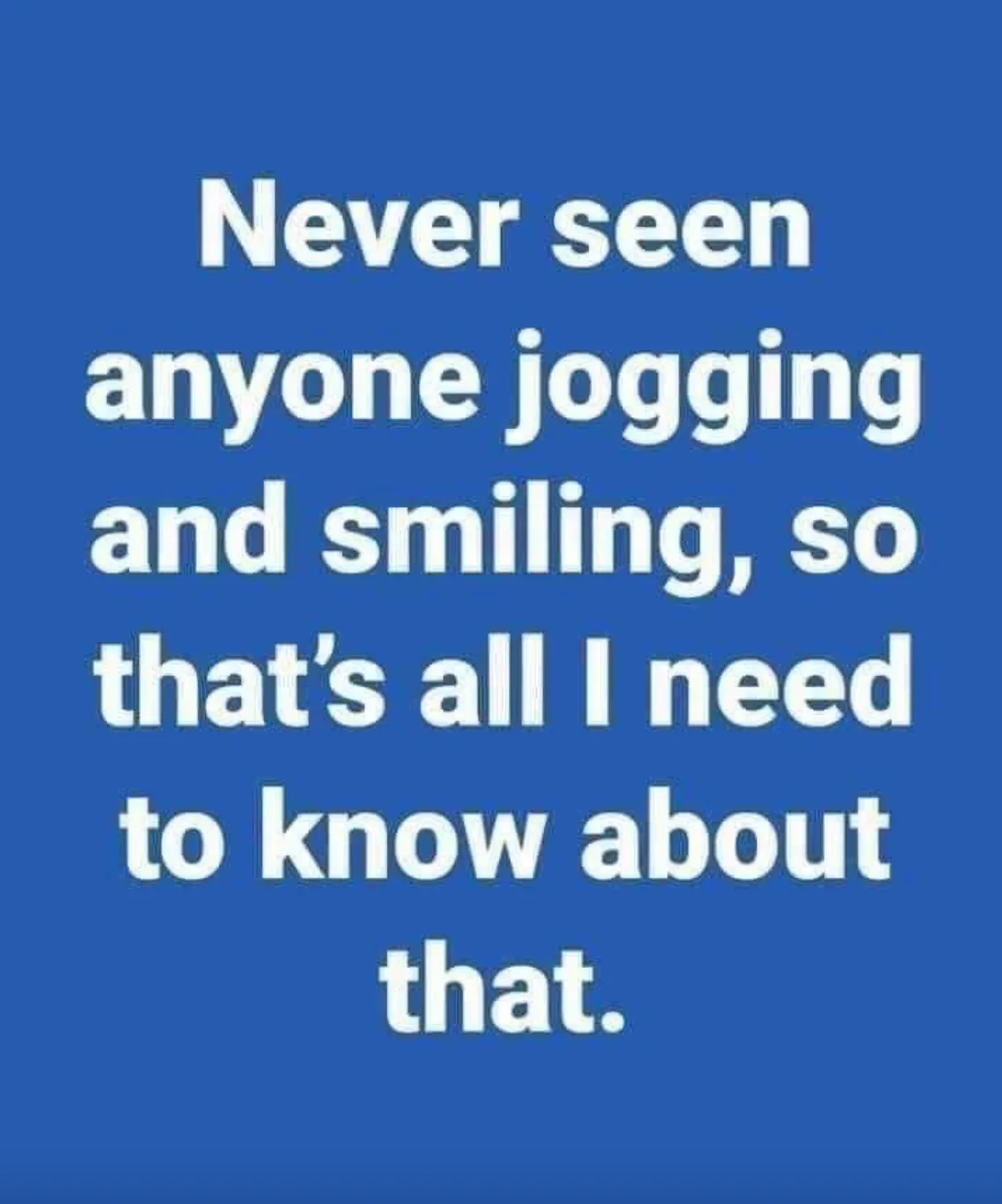 jogging meme