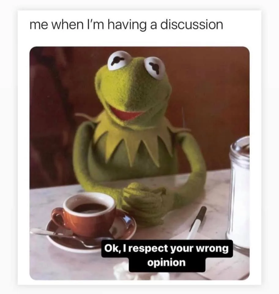 opinion meme