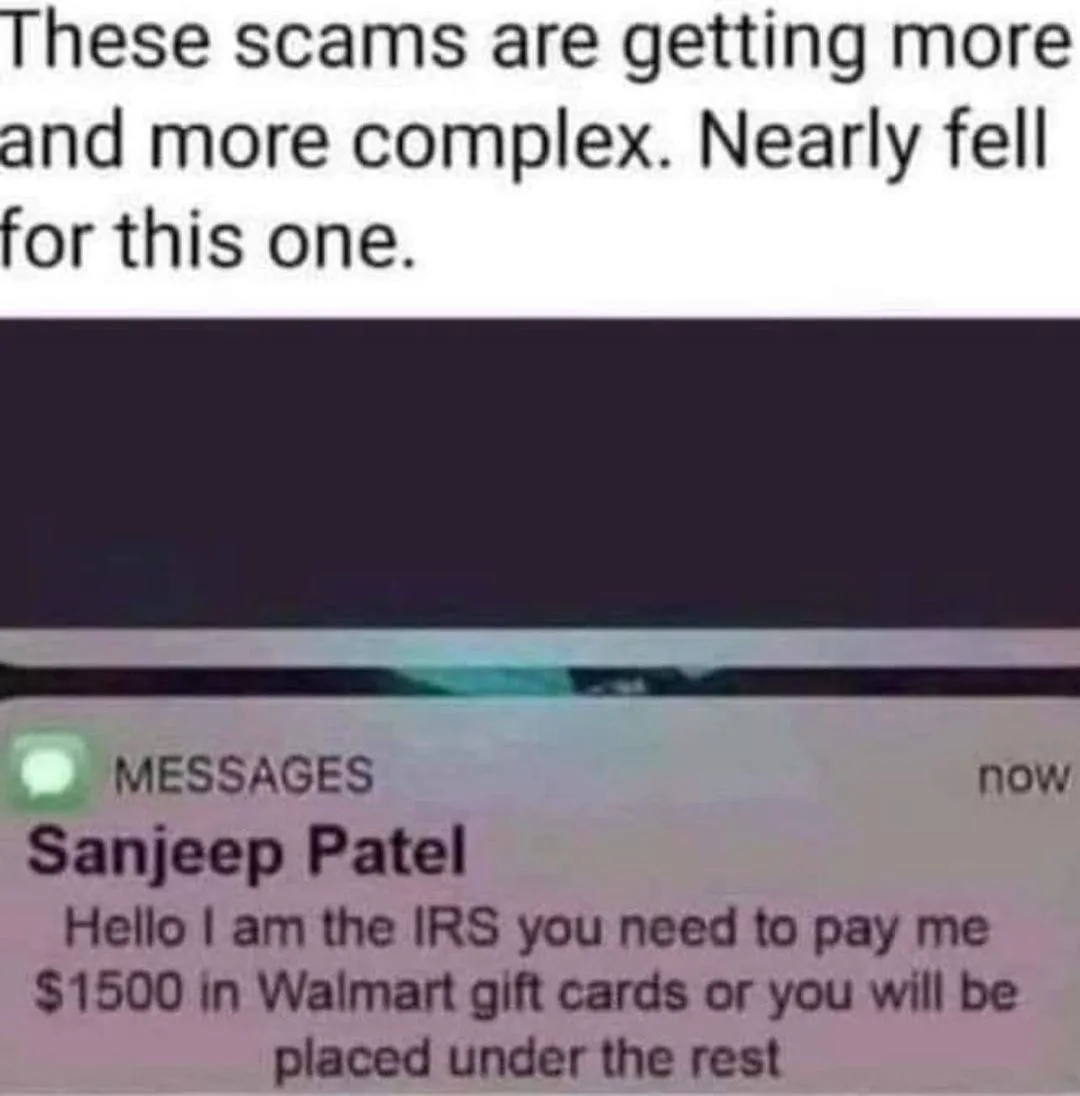 scam meme