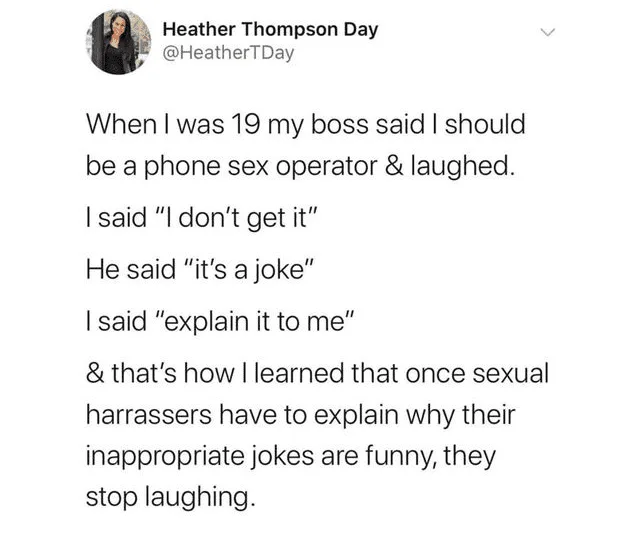 sexual harrassment meme