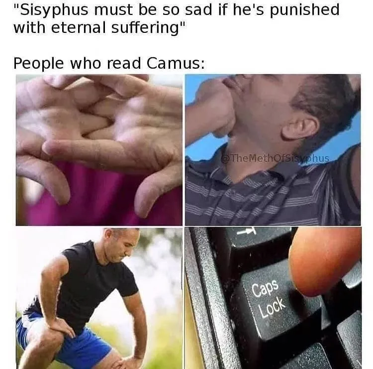Albert Camus meme