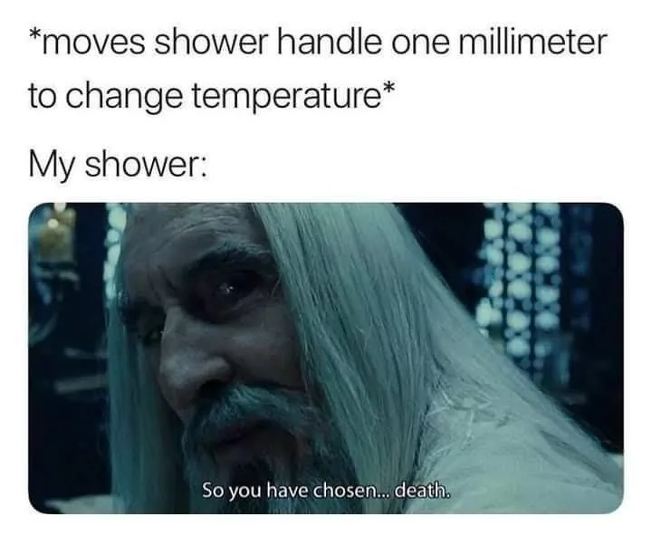 cold shower meme