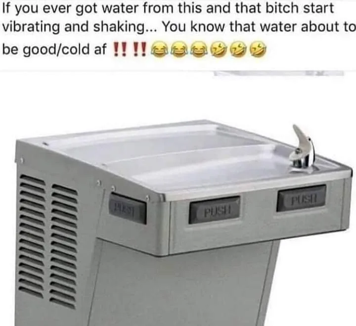 water fountain meme