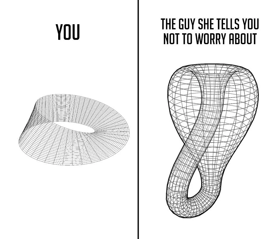 Klein Bottle meme