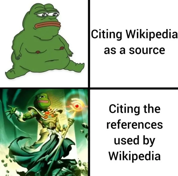Wikipedia meme