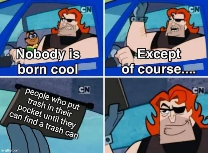 garbage meme