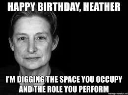 Judith Butler meme