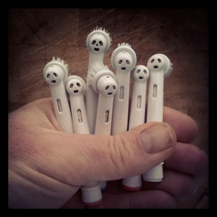 electric toothbrush meme