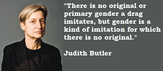 Judith Butler meme