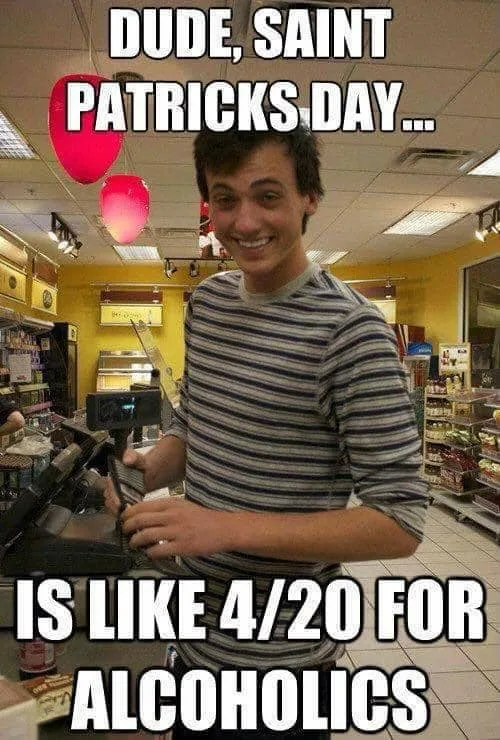 St. Patrick's Day meme