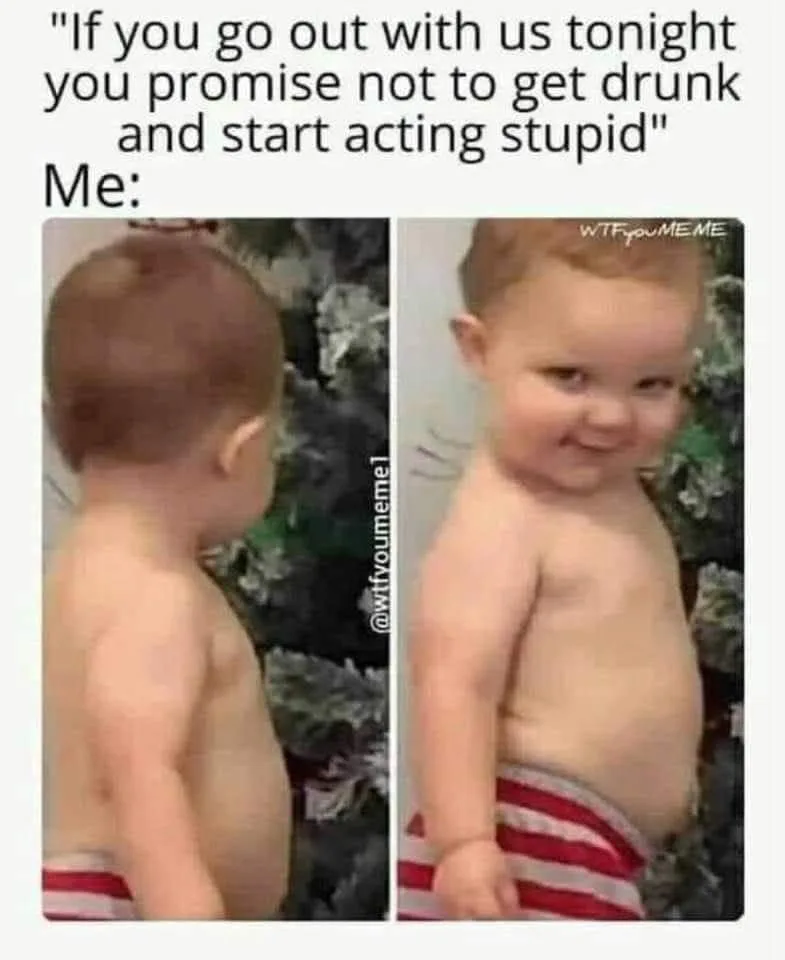 getting drunk meme