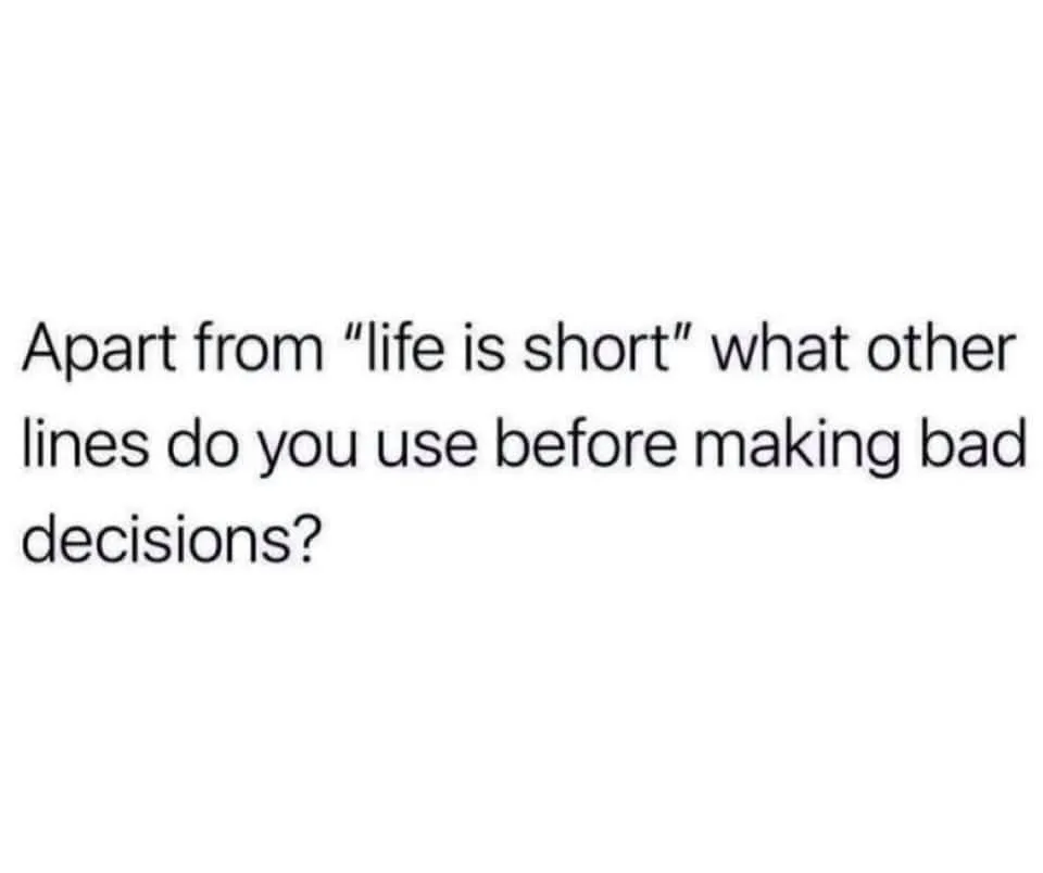 bad decision meme