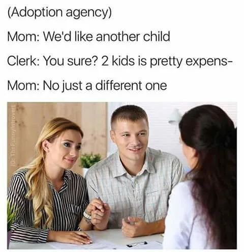 adoption meme