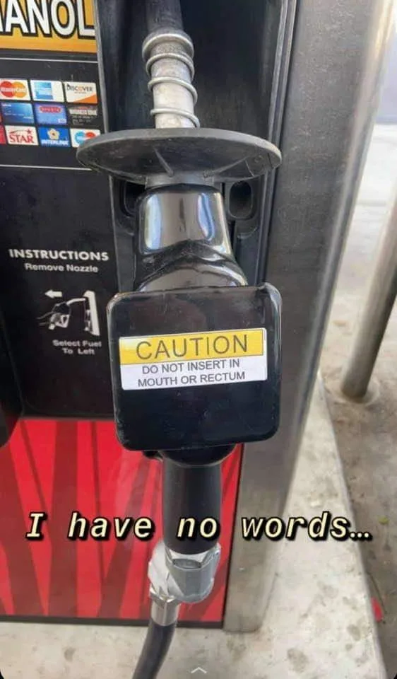 gas station meme