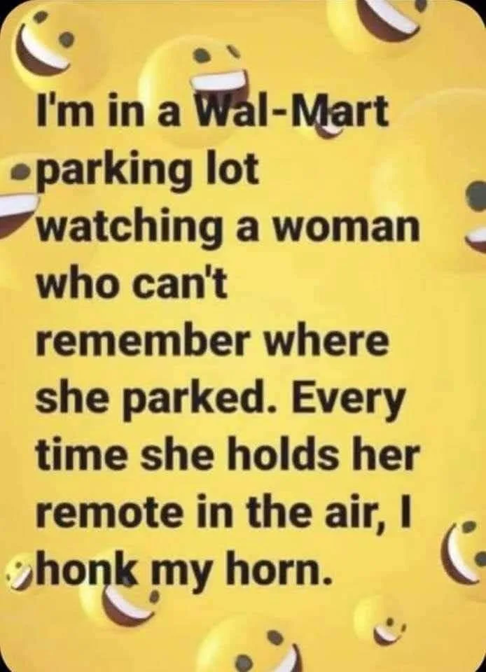 parking spot meme