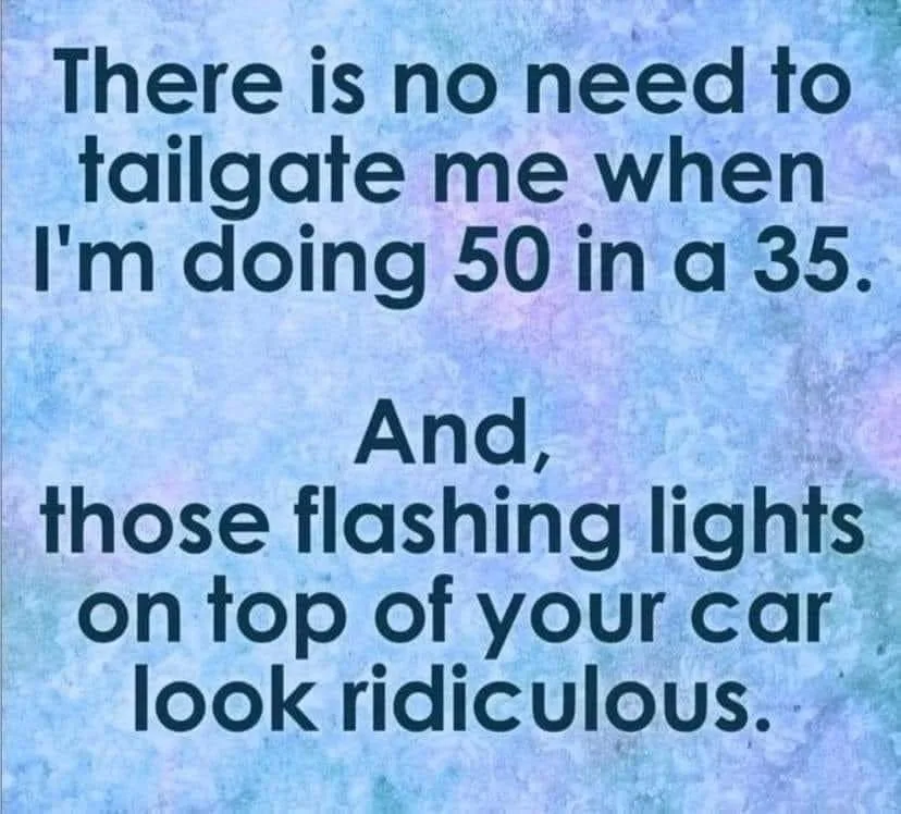 tailgating meme