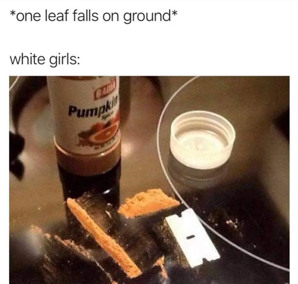 pumpkin spice meme
