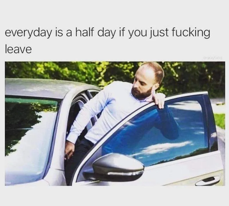quitting meme
