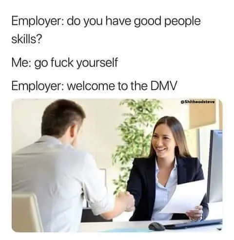 DMV meme