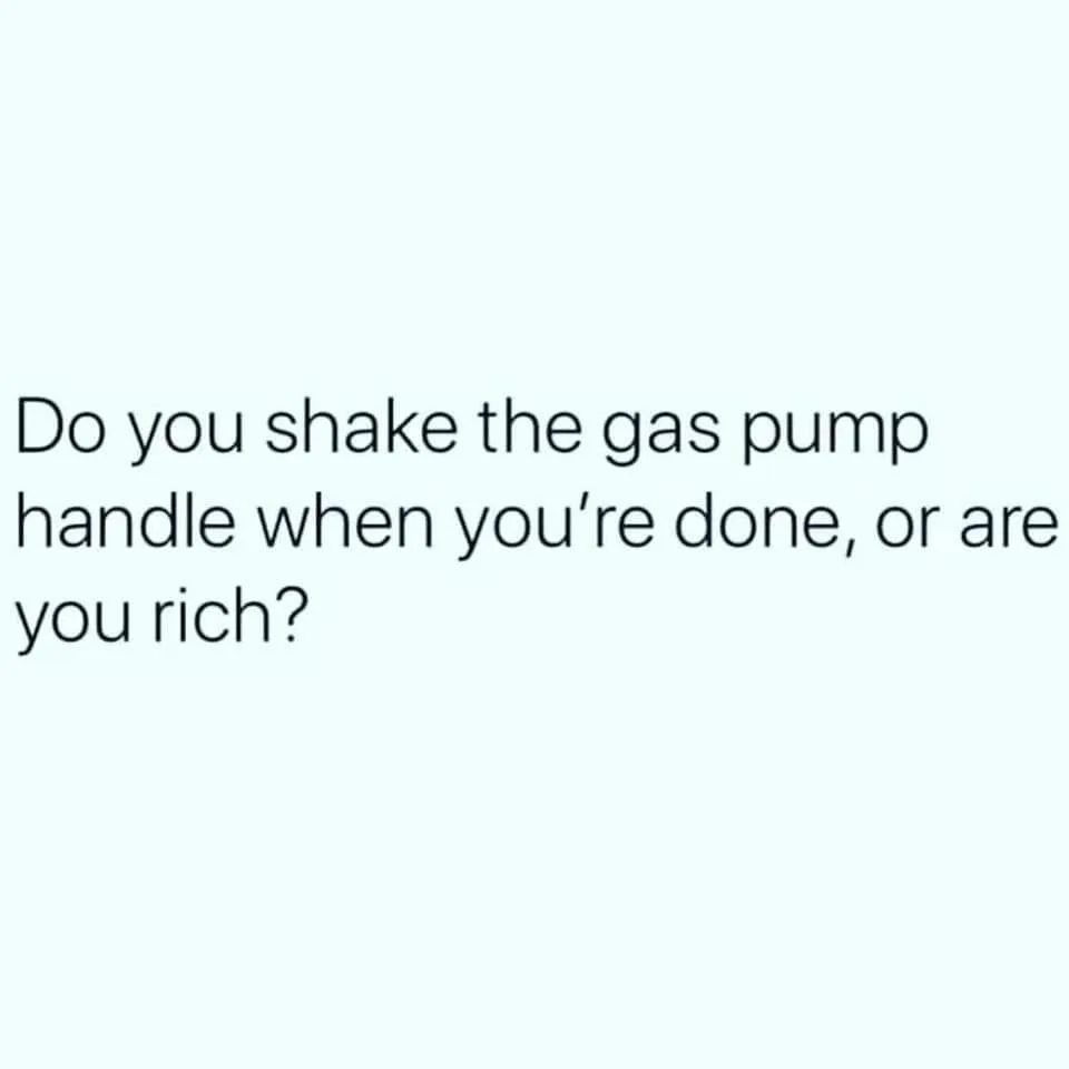 gas station meme