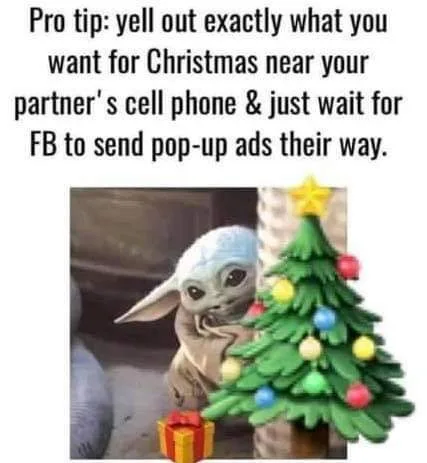 christmas present meme