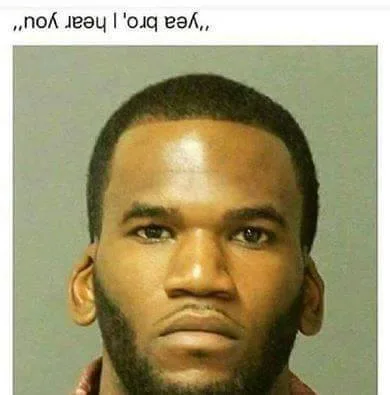 upside down meme