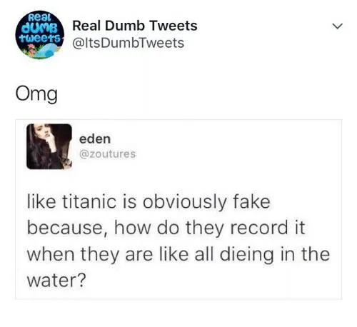 Titanic meme
