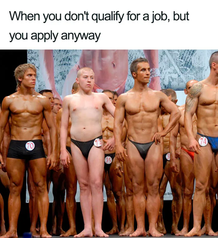 job application meme