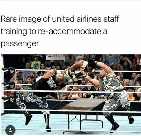 United Airlines meme