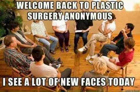plastic surgery meme