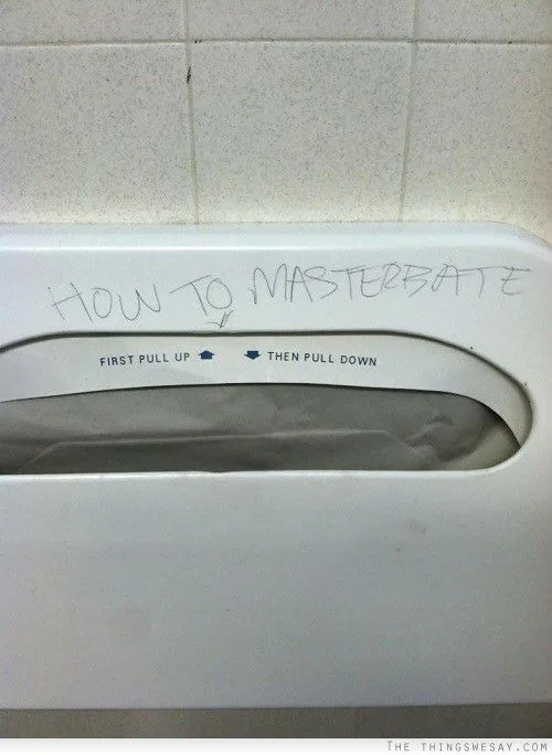 public bathroom meme