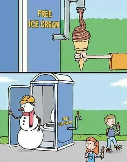 snowman meme